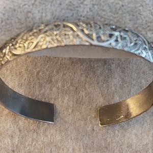 COPY - HANDCRAFTED  SILVER CUFF BRACELET